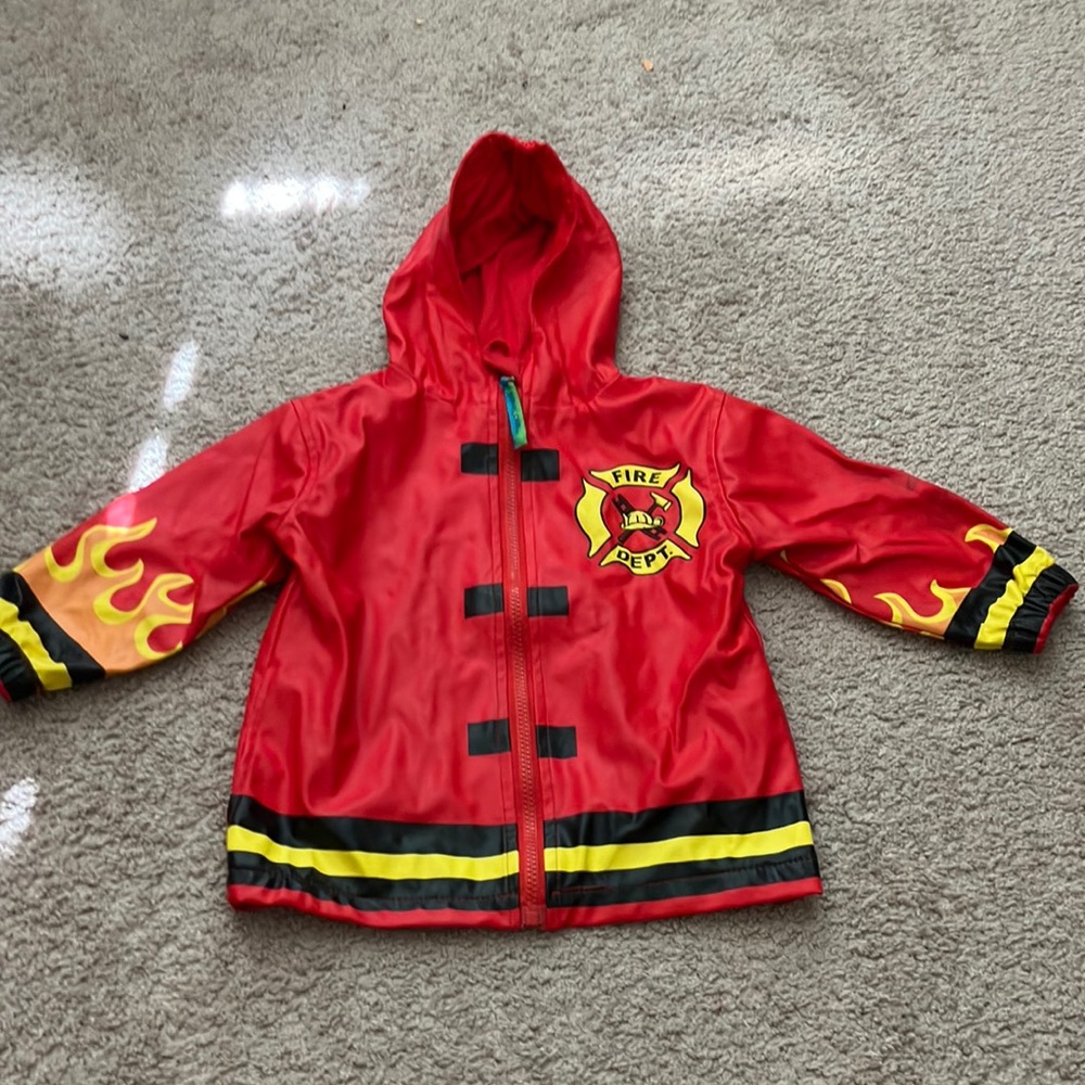 Fireman’s Rain Jacket for 2T Boy